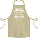 An Awesome Personal Trainer Looks Like Cotton Apron 100% Organic Khaki
