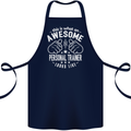 An Awesome Personal Trainer Looks Like Cotton Apron 100% Organic Navy Blue