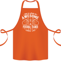 An Awesome Personal Trainer Looks Like Cotton Apron 100% Organic Orange