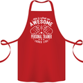 An Awesome Personal Trainer Looks Like Cotton Apron 100% Organic Red