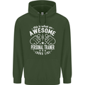 An Awesome Personal Trainer Looks Like Mens 80% Cotton Hoodie Forest Green