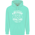 An Awesome Personal Trainer Looks Like Mens 80% Cotton Hoodie Peppermint