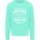 An Awesome Personal Trainer Looks Like Mens Sweatshirt Jumper Peppermint