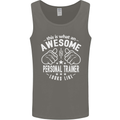 An Awesome Personal Trainer Looks Like Mens Vest Tank Top Charcoal