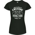 An Awesome Personal Trainer Looks Like Womens Petite Cut T-Shirt Black