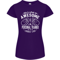 An Awesome Personal Trainer Looks Like Womens Petite Cut T-Shirt Purple