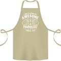 An Awesome Pharmacist Looks Like Cotton Apron 100% Organic Khaki