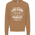 An Awesome Pharmacist Looks Like Mens Sweatshirt Jumper Caramel Latte