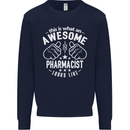 An Awesome Pharmacist Looks Like Mens Sweatshirt Jumper Navy Blue