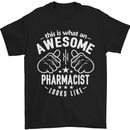 An Awesome Pharmacist Looks Like Mens T-Shirt Cotton Gildan Black