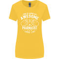 An Awesome Pharmacist Looks Like Womens Wider Cut T-Shirt Yellow