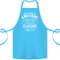 An Awesome Plasterer Looks Like Cotton Apron 100% Organic Turquoise