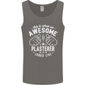 An Awesome Plasterer Looks Like Mens Vest Tank Top Charcoal