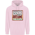 An Awesome Pool Player Childrens Kids Hoodie Light Pink