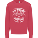 An Awesome Professor Looks Like Mens Sweatshirt Jumper Heliconia