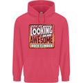 An Awesome Rock Climber Childrens Kids Hoodie Heliconia