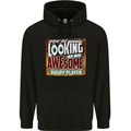 An Awesome Rugby Player Funny Union Mens 80% Cotton Hoodie Black