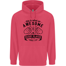 An Awesome Rugby Player Looks Like Union Childrens Kids Hoodie Heliconia