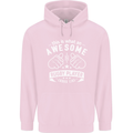 An Awesome Rugby Player Looks Like Union Childrens Kids Hoodie Light Pink