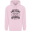 An Awesome Rugby Player Looks Like Union Childrens Kids Hoodie Light Pink