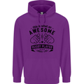 An Awesome Rugby Player Looks Like Union Childrens Kids Hoodie Purple
