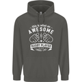 An Awesome Rugby Player Looks Like Union Childrens Kids Hoodie Storm Grey