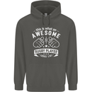 An Awesome Rugby Player Looks Like Union Childrens Kids Hoodie Storm Grey