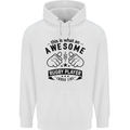 An Awesome Rugby Player Looks Like Union Childrens Kids Hoodie White