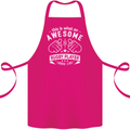 An Awesome Rugby Player Looks Like Union Cotton Apron 100% Organic Pink