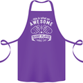 An Awesome Rugby Player Looks Like Union Cotton Apron 100% Organic Purple