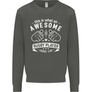 An Awesome Rugby Player Looks Like Union Kids Sweatshirt Jumper Storm Grey