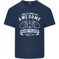 An Awesome Rugby Player Looks Like Union Kids T-Shirt Childrens Navy Blue