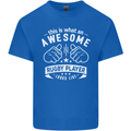An Awesome Rugby Player Looks Like Union Kids T-Shirt Childrens Royal Blue