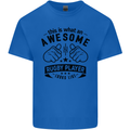 An Awesome Rugby Player Looks Like Union Kids T-Shirt Childrens Royal Blue