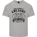 An Awesome Rugby Player Looks Like Union Kids T-Shirt Childrens Sports Grey