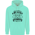 An Awesome Rugby Player Looks Like Union Mens 80% Cotton Hoodie Peppermint