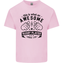 An Awesome Rugby Player Looks Like Union Mens Cotton T-Shirt Tee Top Light Pink