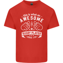 An Awesome Rugby Player Looks Like Union Mens Cotton T-Shirt Tee Top Red