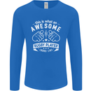 An Awesome Rugby Player Looks Like Union Mens Long Sleeve T-Shirt Royal Blue