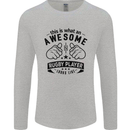 An Awesome Rugby Player Looks Like Union Mens Long Sleeve T-Shirt Sports Grey