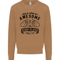 An Awesome Rugby Player Looks Like Union Mens Sweatshirt Jumper Caramel Latte