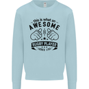 An Awesome Rugby Player Looks Like Union Mens Sweatshirt Jumper Light Blue