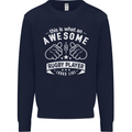 An Awesome Rugby Player Looks Like Union Mens Sweatshirt Jumper Navy Blue