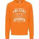 An Awesome Rugby Player Looks Like Union Mens Sweatshirt Jumper Orange