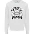 An Awesome Rugby Player Looks Like Union Mens Sweatshirt Jumper White