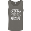 An Awesome Rugby Player Looks Like Union Mens Vest Tank Top Charcoal