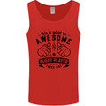 An Awesome Rugby Player Looks Like Union Mens Vest Tank Top Red