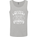An Awesome Rugby Player Looks Like Union Mens Vest Tank Top Sports Grey