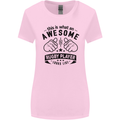 An Awesome Rugby Player Looks Like Union Womens Wider Cut T-Shirt Light Pink