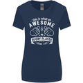 An Awesome Rugby Player Looks Like Union Womens Wider Cut T-Shirt Navy Blue
